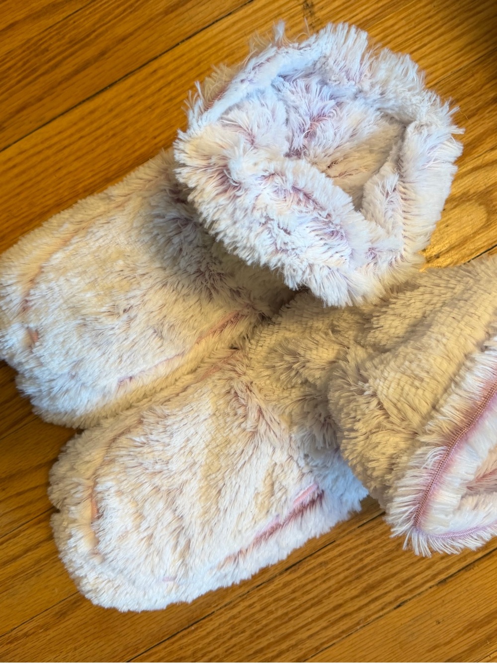 Warmies microwaveable Fuzzy Slippers